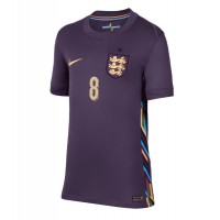 Camiseta Inglaterra Alexander-Arnold #8 Segunda Equipación Replica Eurocopa 2024 para mujer mangas cortas